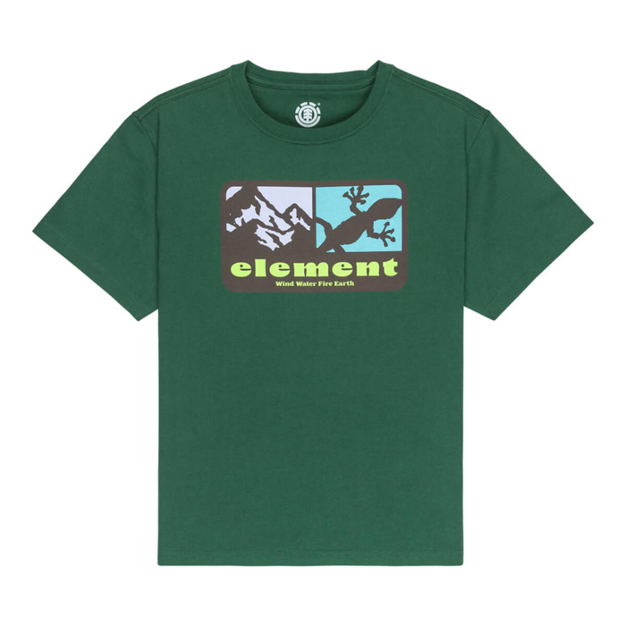 ELEMENT MEMORY T-SHIRT Y DARK GREEN M/12