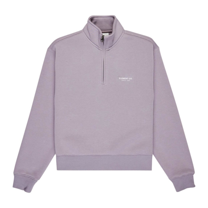 ELEMENT ELEMENT CO QUARTER ZIP W MINIMAL GRAY M/10