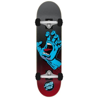 SANTA CRUZ SCREAMING HAND FADE LARGE 8.25" COMPLETE 8.25"
