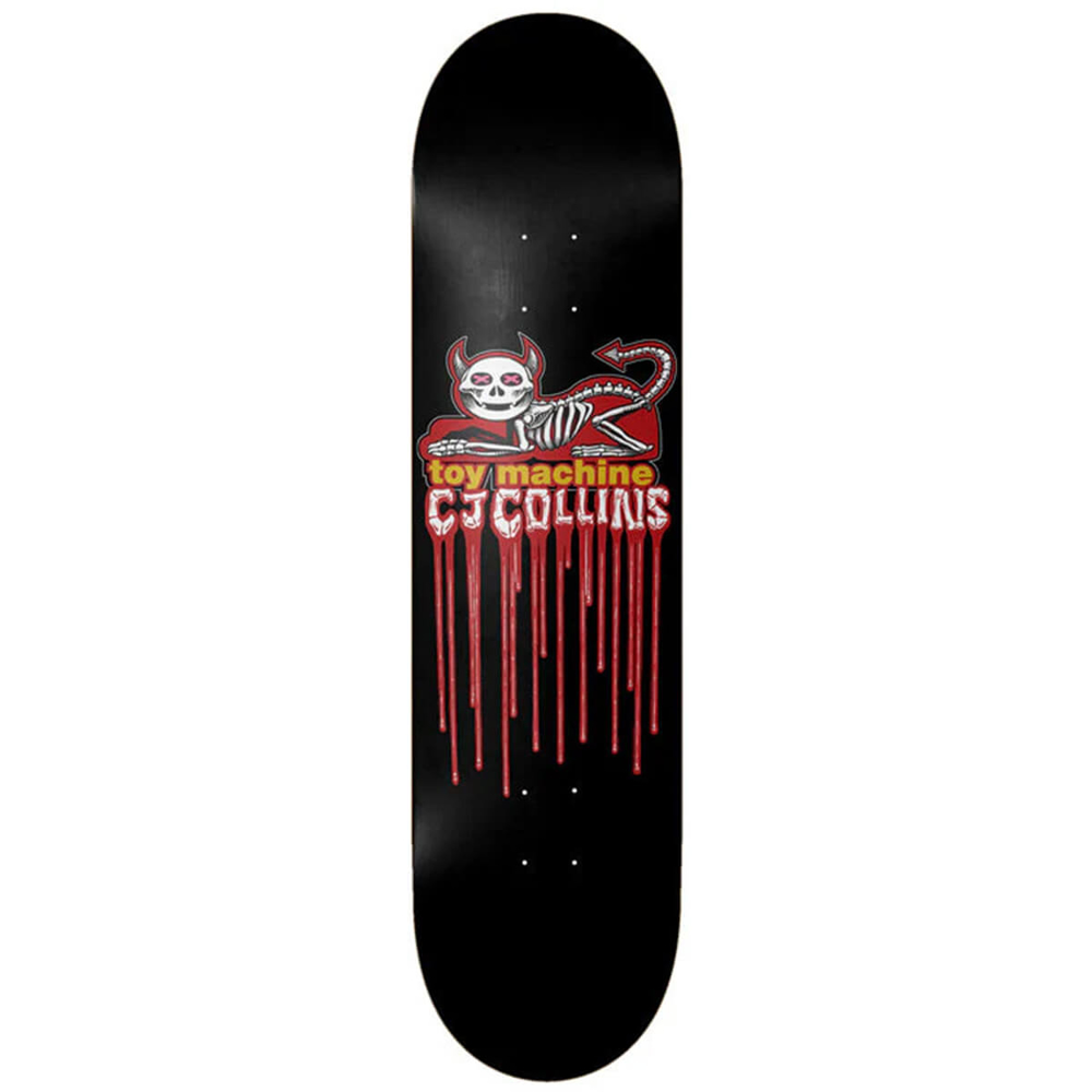 TOY MACHINE COLLINS DEVIL CAT 8.25" DECK UNI 8.25"