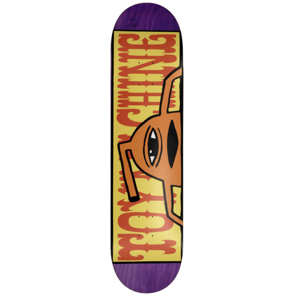 TOY MACHINE SECT BAR YELLOW 8.0" DECK UNI 8.0"