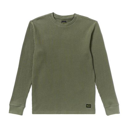 RVCA DAYSHIFT THERMAL LONG SLEEVE OLIVE M