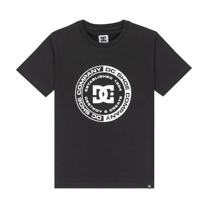 DC DC CORPO T-SHIRT BOY BLACK 10/S