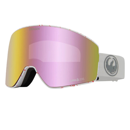 DRAGON PXV2 + BONUS LENS REUSED/LUMALENS PINK IONIZED +LUMALENS DARK SMOKE UNI