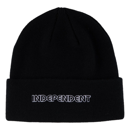 INDEPENDENT GROUNDWORK BEANIE BLACK UNI