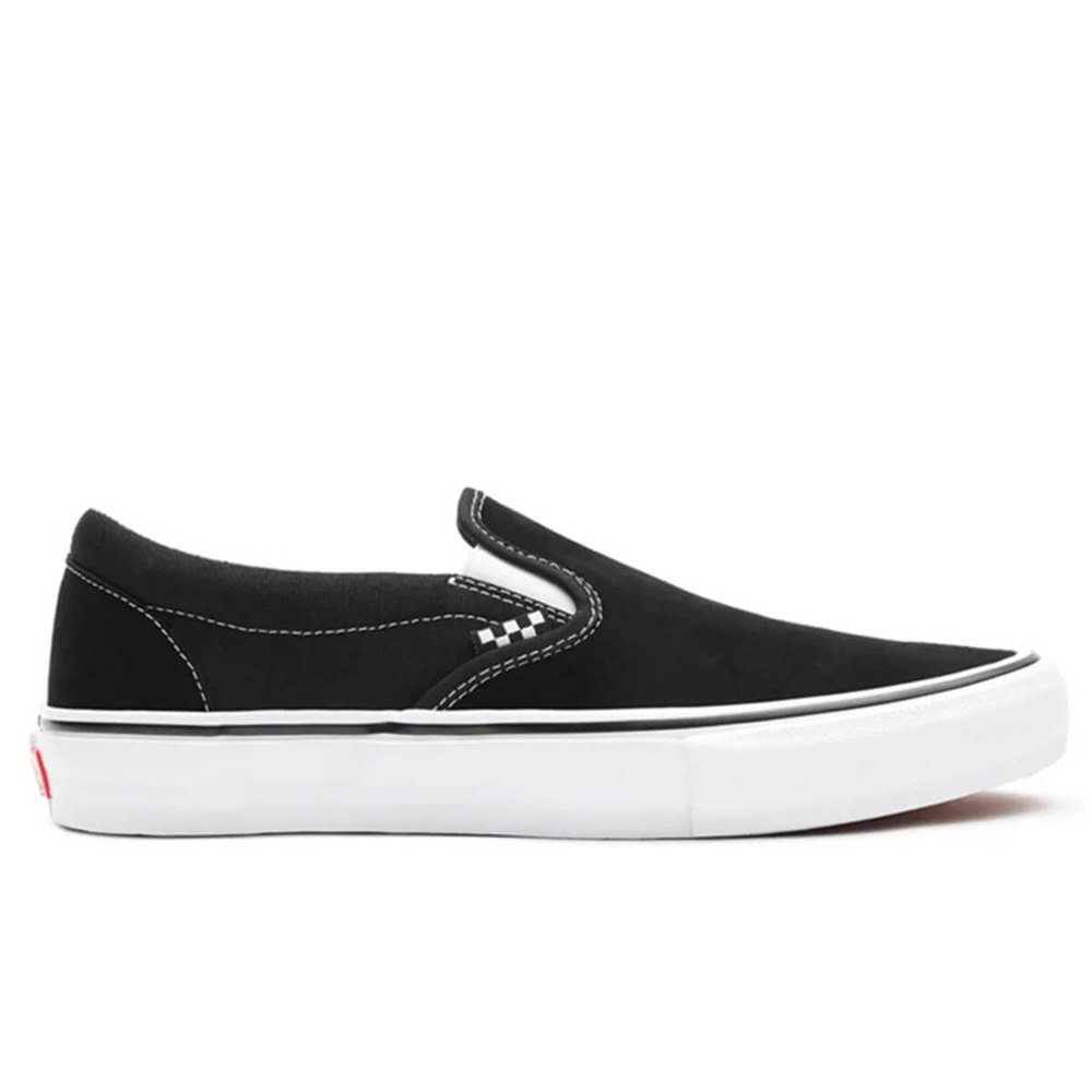 VANS SKATE SLIP-ON BLACK/WHITE 38