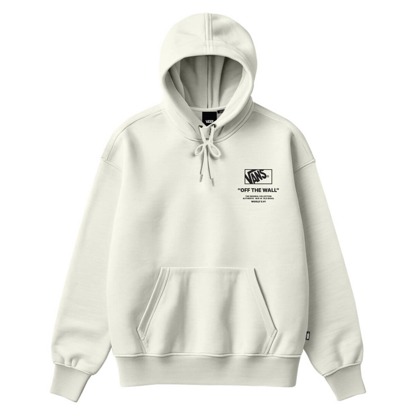 VANS STACKED HI HOODED PULLOVER EGRET L