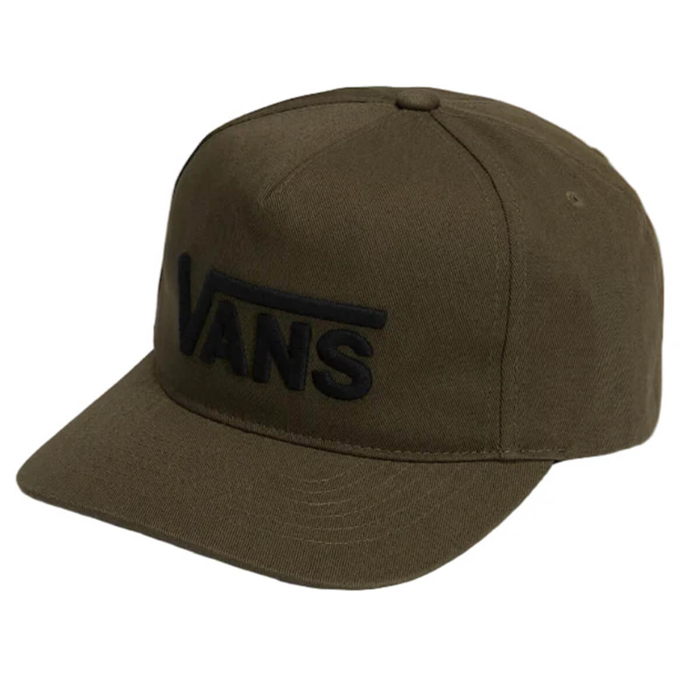 VANS DROP V LOGO SNAPBACK VINTAGE COCOA UNI