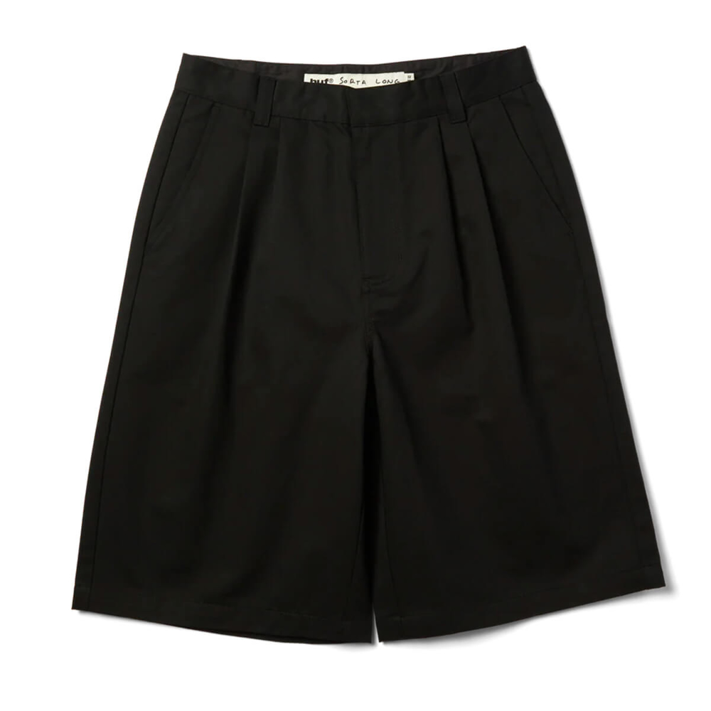HUF SORTA LONG CHINO SHORT BLACK 28