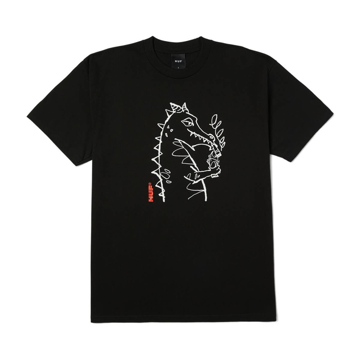 HUF CASH DRAGON T-SHIRT BLACK XL