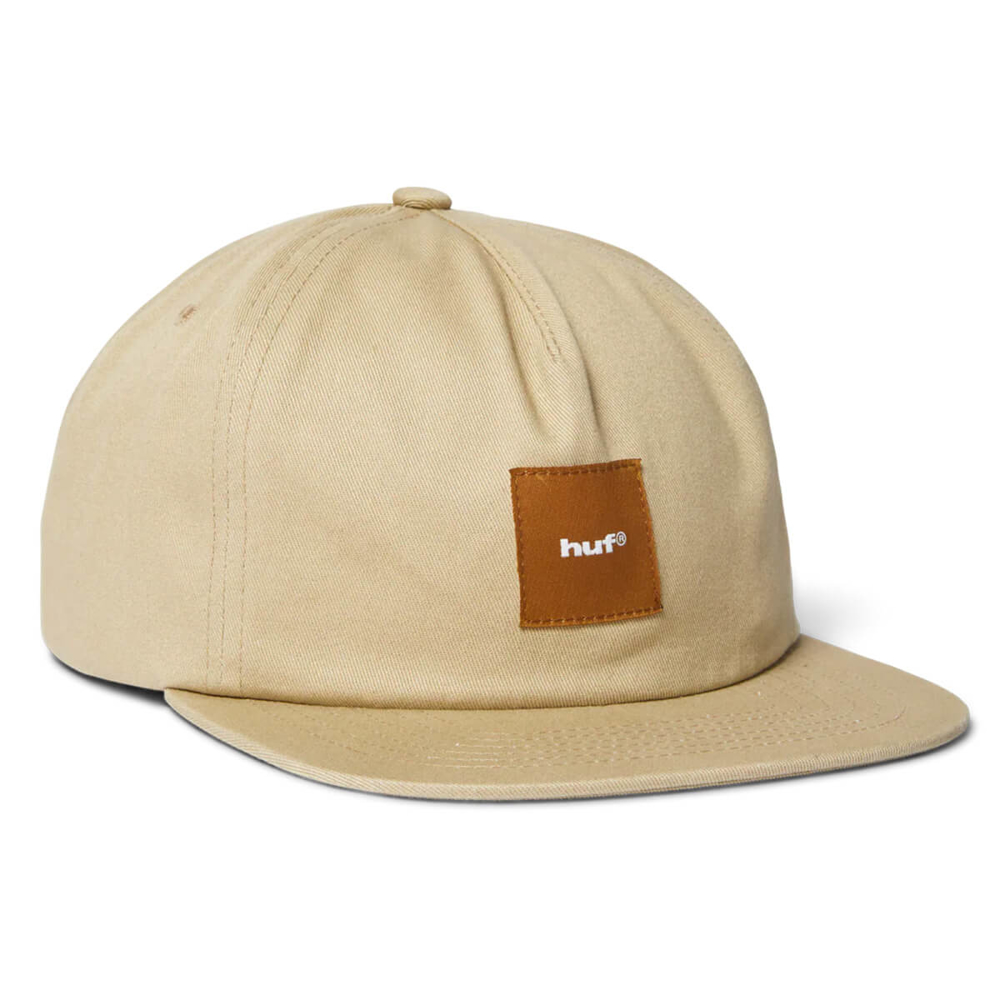 HUF BOX LOGO SNAPBACK TAN/BROWN UNI