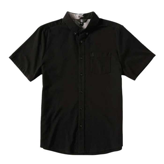 VOLCOM EVERETT OXFORD SHIRT NEW BLACK S