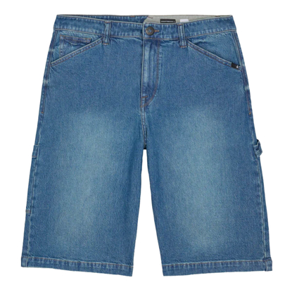 VOLCOM KRAFTSMAN II DENIM SHORT 24" PARK BLUE 30