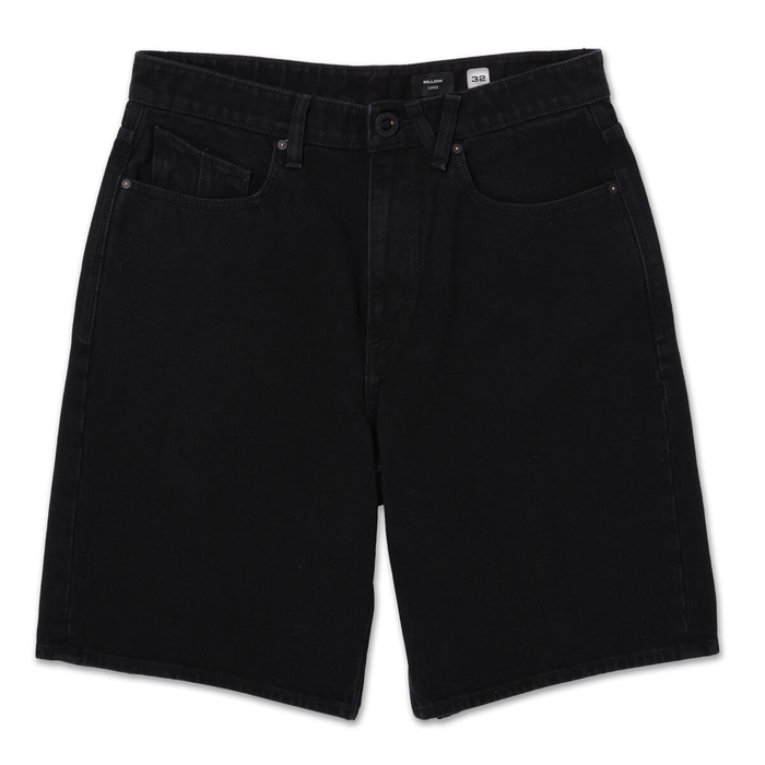 VOLCOM BILLOW DENIM SHORT 22" BLACK 30