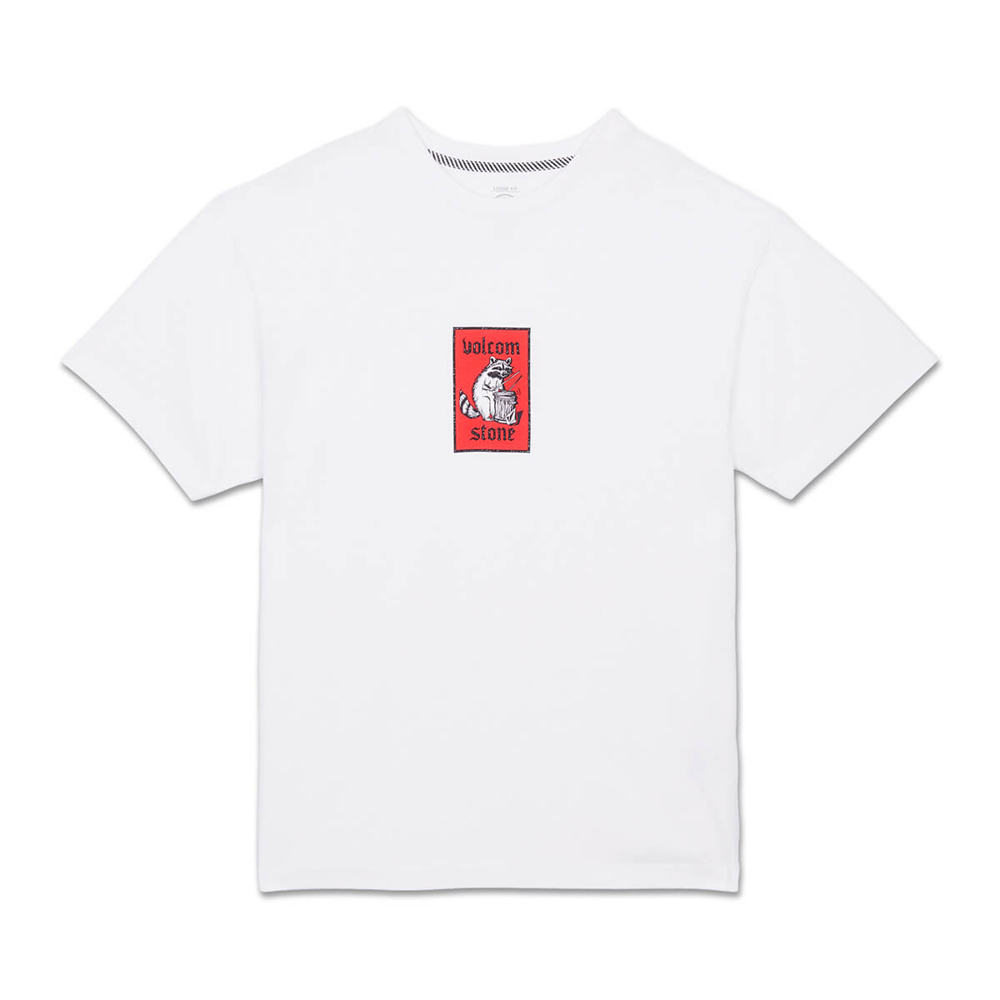 VOLCOM ROCKOUT T-SHIRT WHITE L