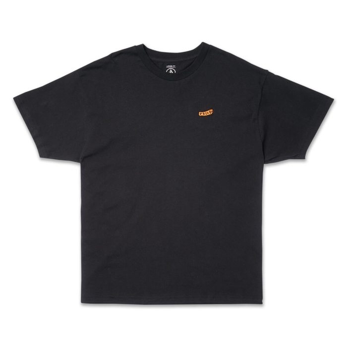 VOLCOM PISTOL STONE LSE T-SHIRT BLACK XXL
