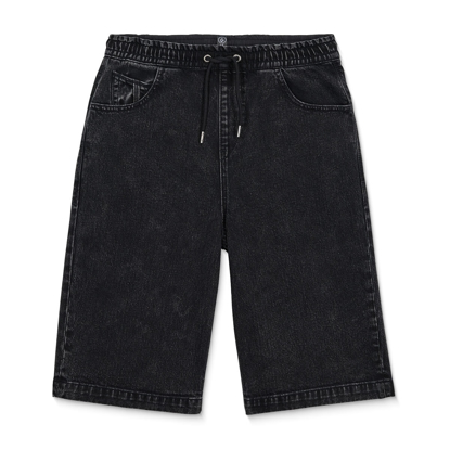 VOLCOM FREAZY LOOSE DENIM EW SHORT BLACKITY BLACK L