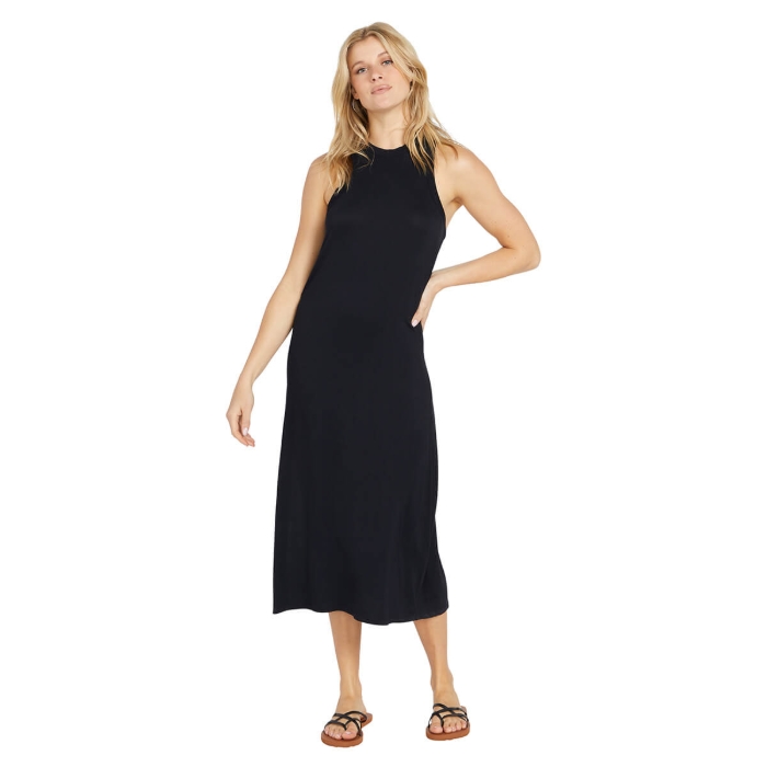 VOLCOM STONELIGHT DRESS BLACK S