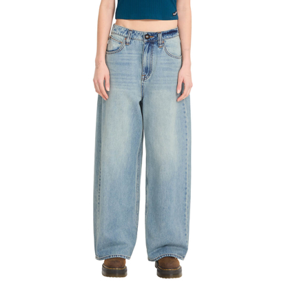 VOLCOM BEEGGY DENIM PANTS DUSTY BLUE WASH 25