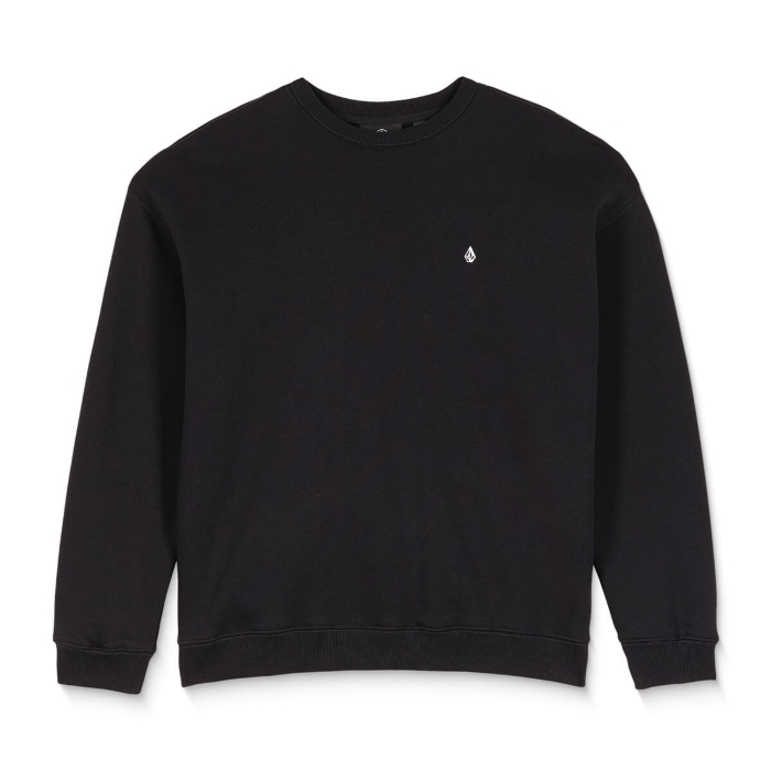VOLCOM SINGLE STONE CREW BLACK XL