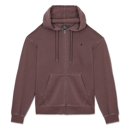 VOLCOM SINGLE STONE TW ZIP PULLOVER PISTOL PUNCH L