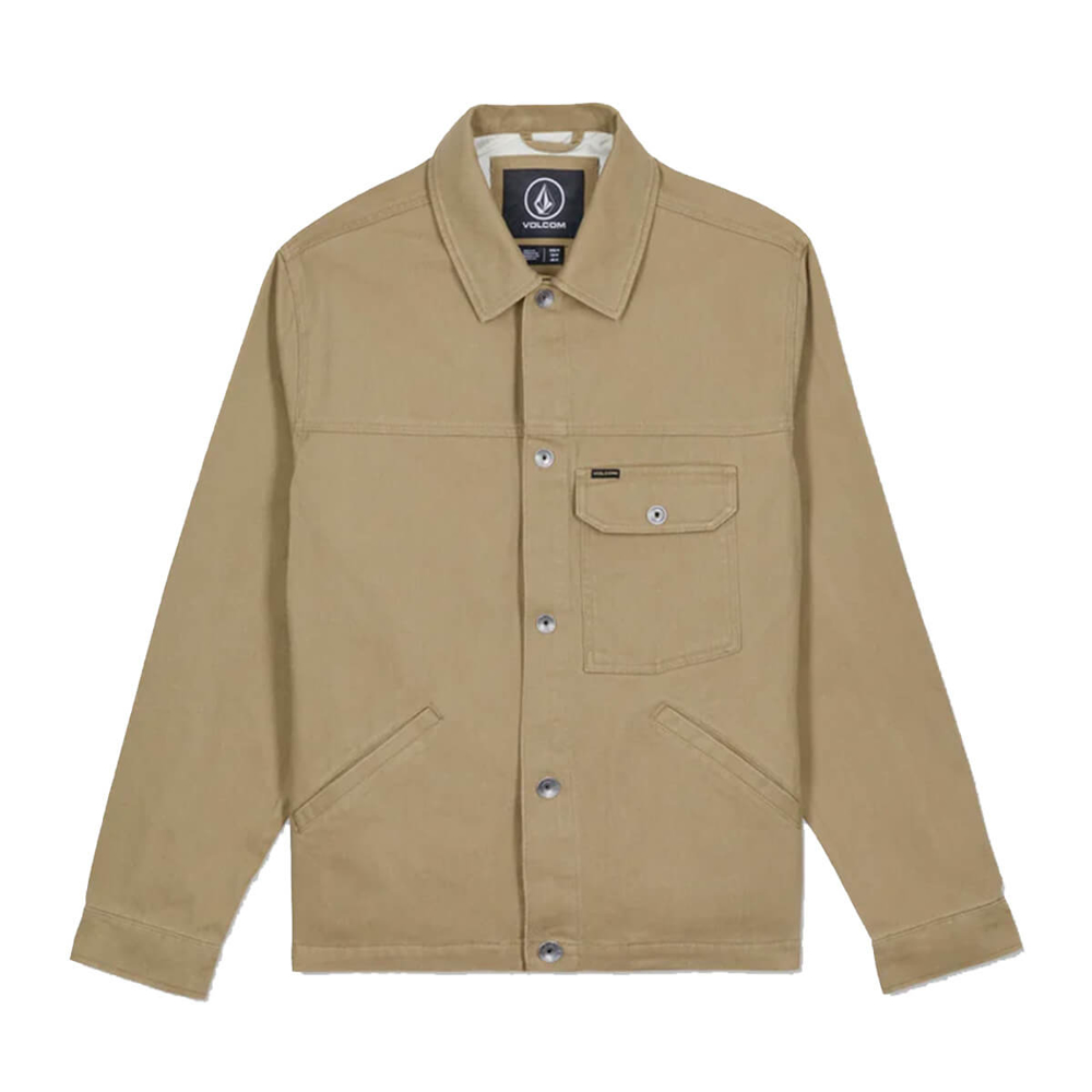 VOLCOM LOSTCONTROL JACKET DARK KHAKI S