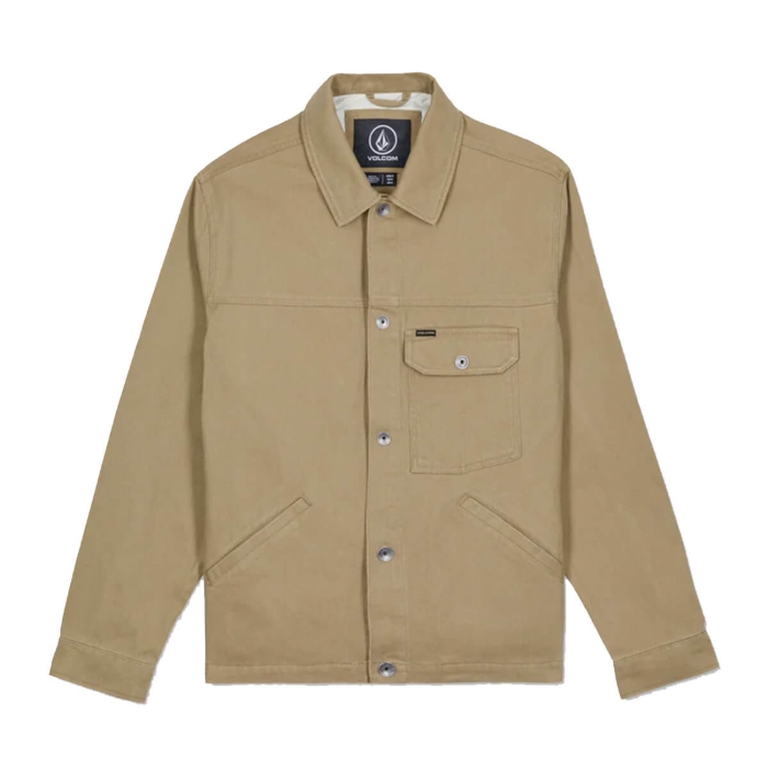VOLCOM LOSTCONTROL JACKET DARK KHAKI M