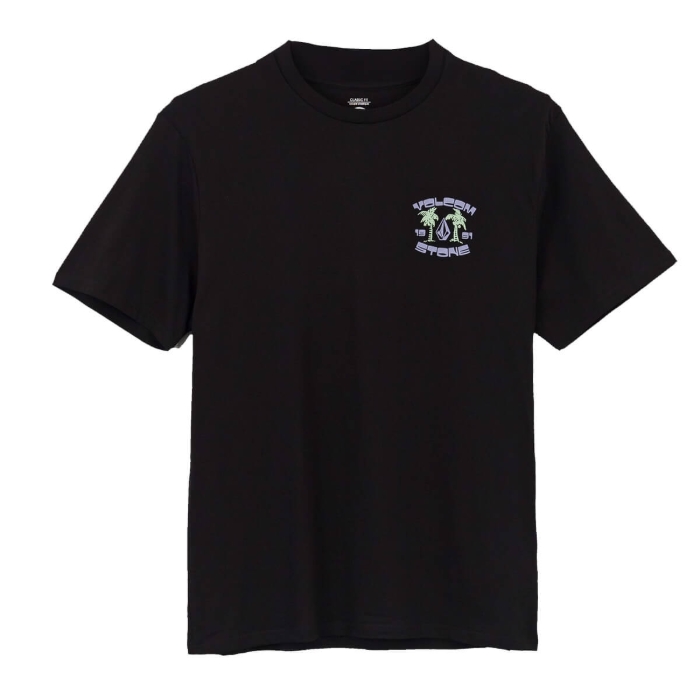 VOLCOM 91 PALM T-SHIRT BLACK M