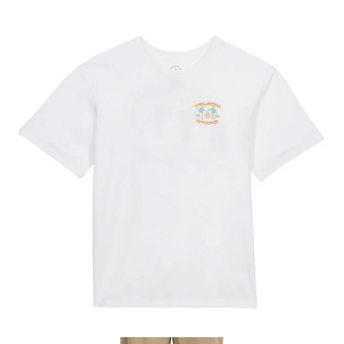 VOLCOM 91 PALM T-SHIRT WHITE M