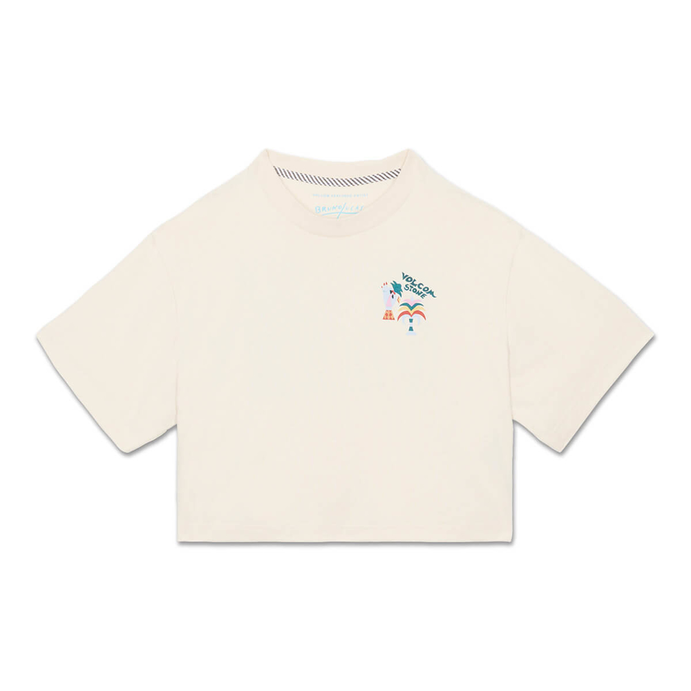 VOLCOM FA BRUNO LUCAS T-SHIRT VINTAGE WHITE M