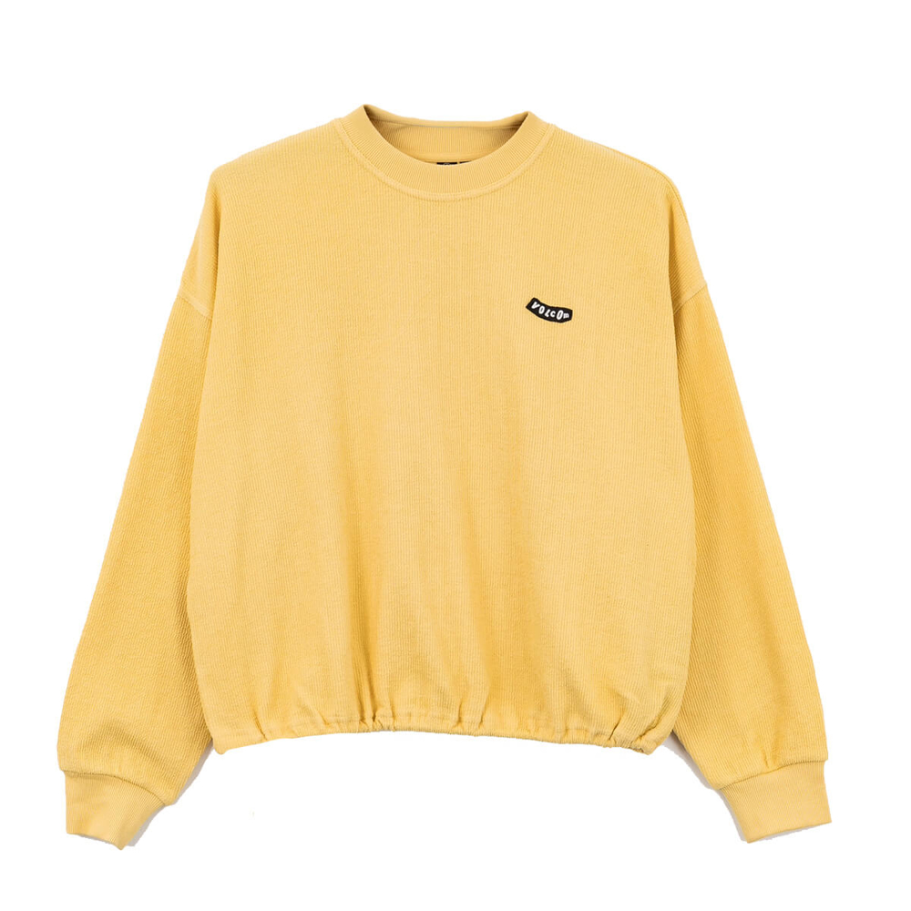 VOLCOM SWEETERRY CREW SUNBURST M