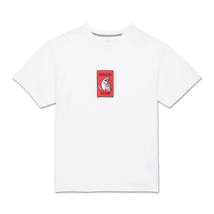 VOLCOM ROCKOUT T-SHIRT WHITE XL