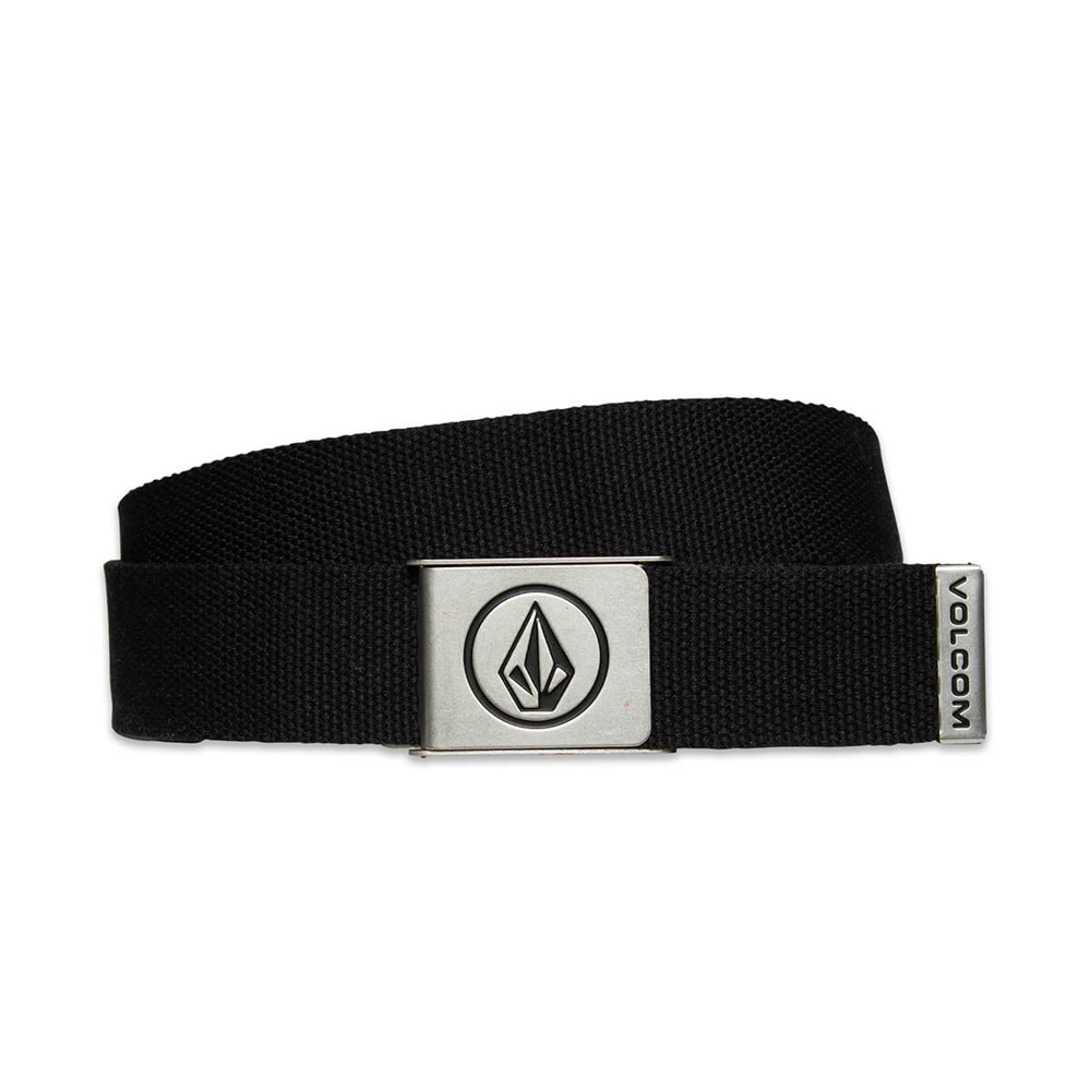VOLCOM CIRCLE WEB BELT BLACK UNI