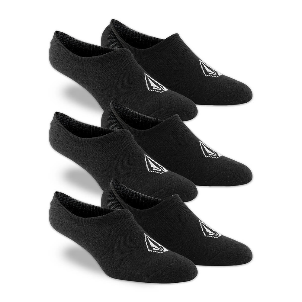 VOLCOM STONES NSHW SOCK 3PK BLACK UNI