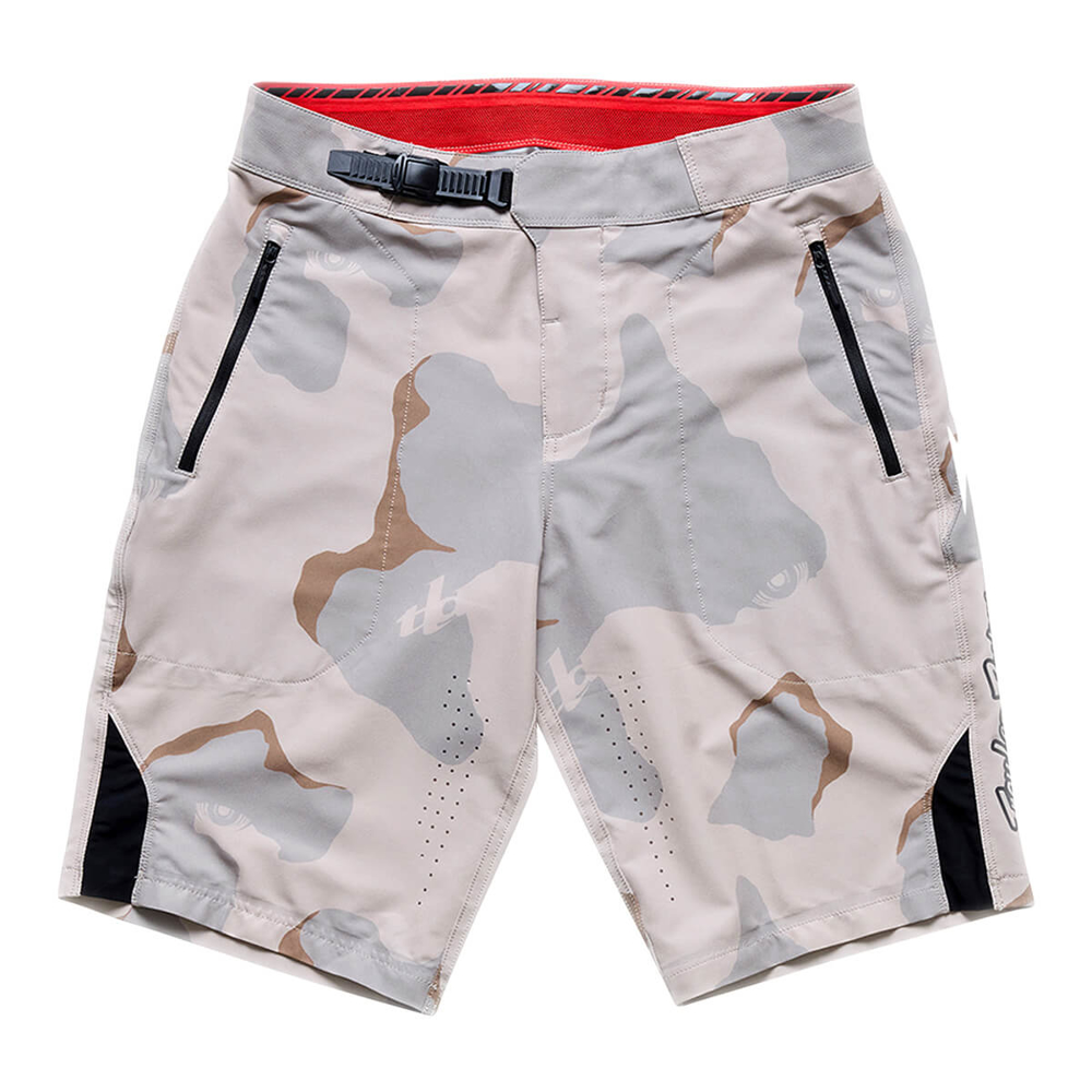 TROY LEE DESIGNS SKYLINE PRO SHORT SHELL FLOW CAMO PUMICE 30
