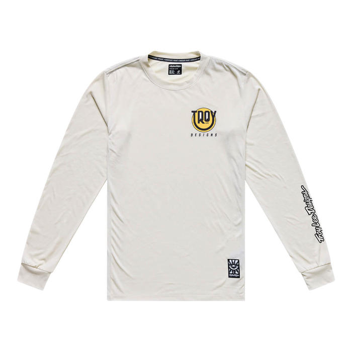 TROY LEE DESIGNS YOUTH SKYLINE RIDE LONG SLEEVE TEE HAPPY PUMICE S