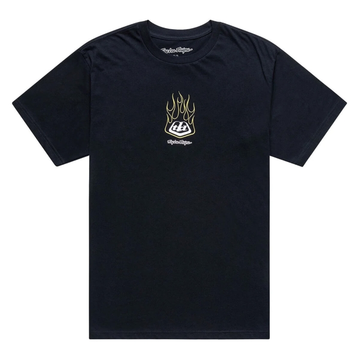 TROY LEE DESIGNS FLAME2 T-SHIRT FLAME2 BLACK L