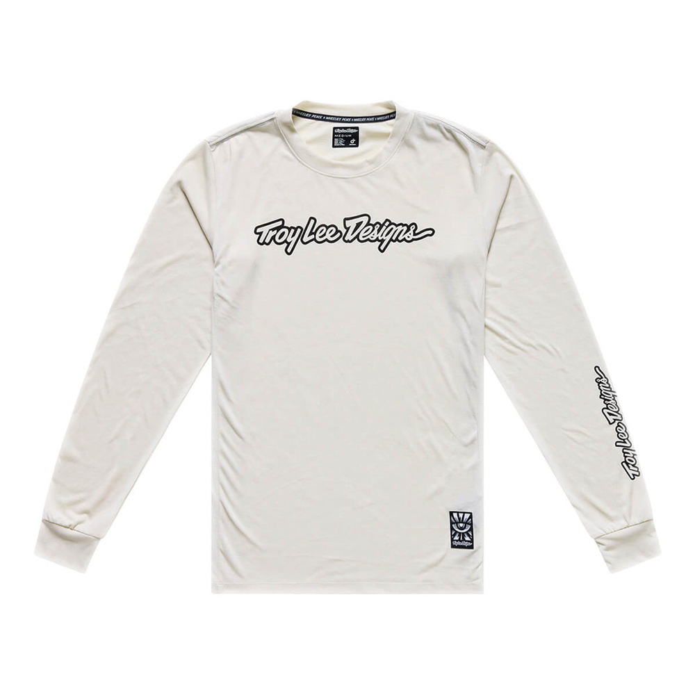 TROY LEE DESIGNS SKYLINE RIDE SHORT SLEEVE TEE SIGNATURE PUMICE M