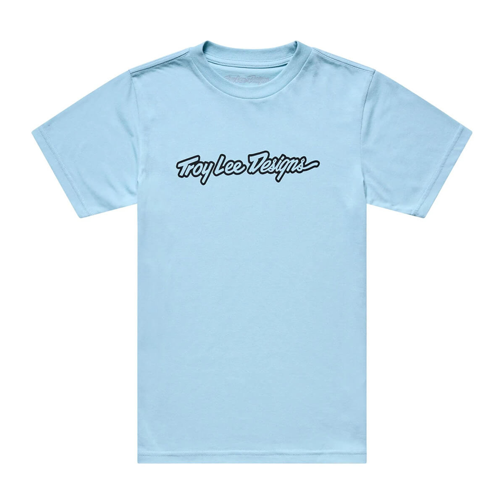 TROY LEE DESIGNS SIGNATURE T-SHIRT SIGNATURE DAWN BLUE M