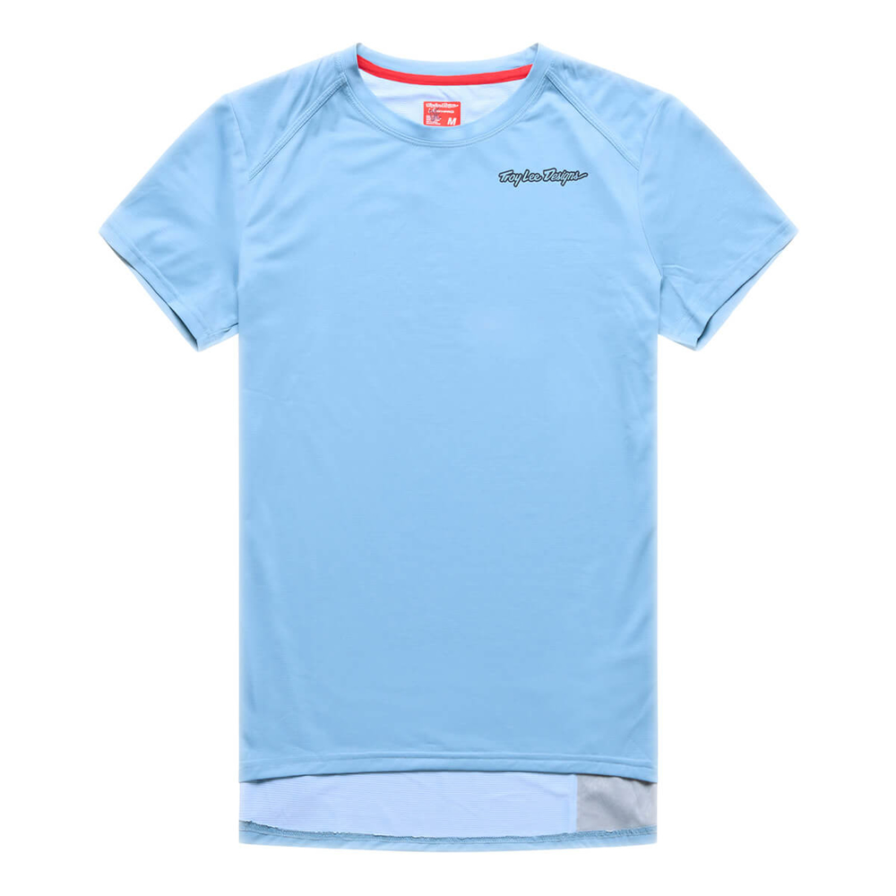 TROY LEE DESIGNS WOMENS LILIUM PRO SHORT SLEEVE JERSEY MONO DAWN BLUE XS