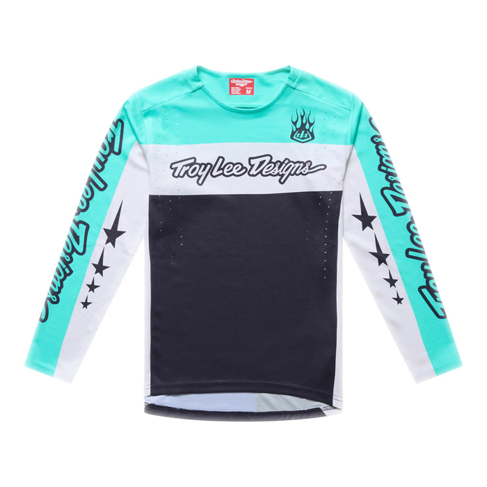 TROY LEE DESIGNS YOUTH SPRINT PRO JERSEY YO MOTO CARBON S