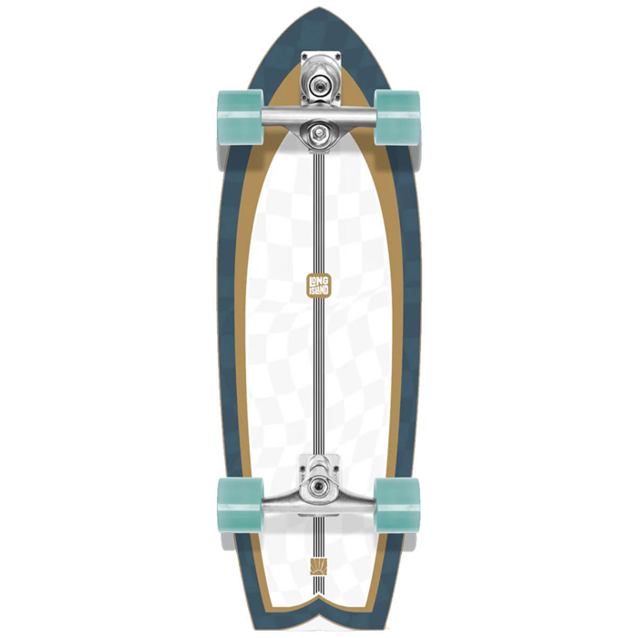 LONG ISLAND CALIFORNIA 75TH 30" VOLKSWAGEN X SURFSKATE COMPLETE 30"