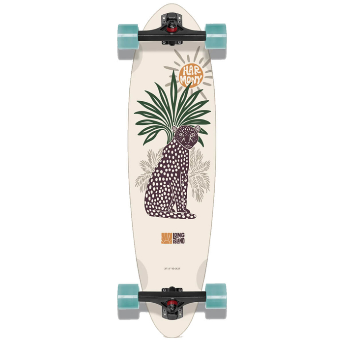 LONG ISLAND HARMONY 35" PINTAIL LONGBOARD COMPLETE 35"