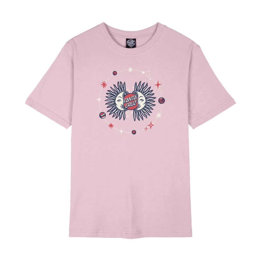 SANTA CRUZ SPLIT SUN ORBIT T-SHIRT CANDY FLOSS 6