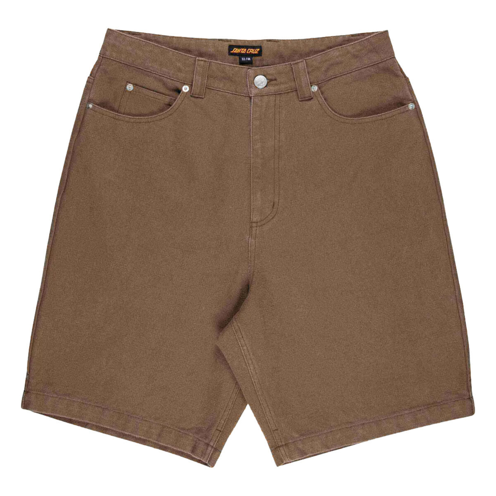 SANTA CRUZ BIG SHORTS TAUPE CANVAS 28