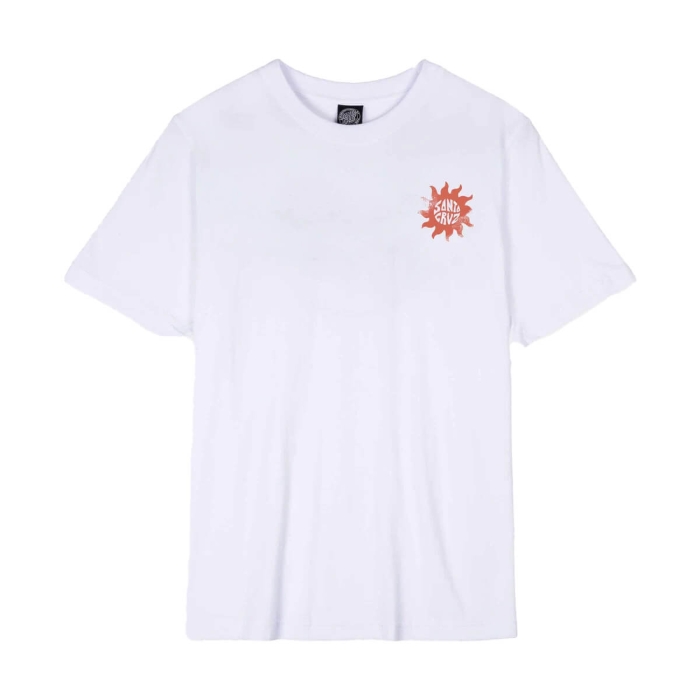 SANTA CRUZ SUN DAZE T-SHIRT WHITE 10