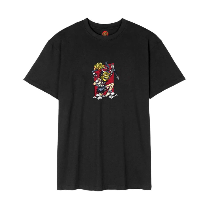 SANTA CRUZ SALBA VOODOO FRAME FRONT T-SHIRT BLACK XL
