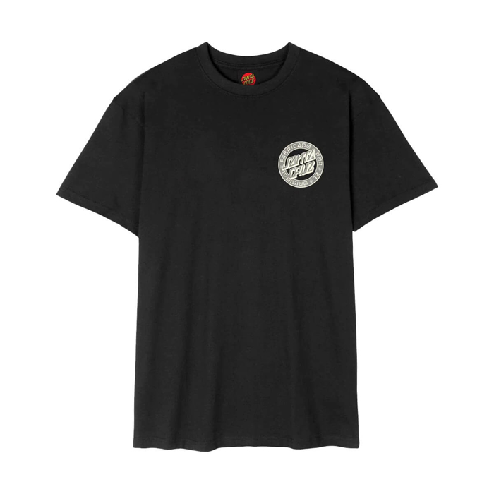 SANTA CRUZ LOCO DOT T-SHIRT BLACK XL