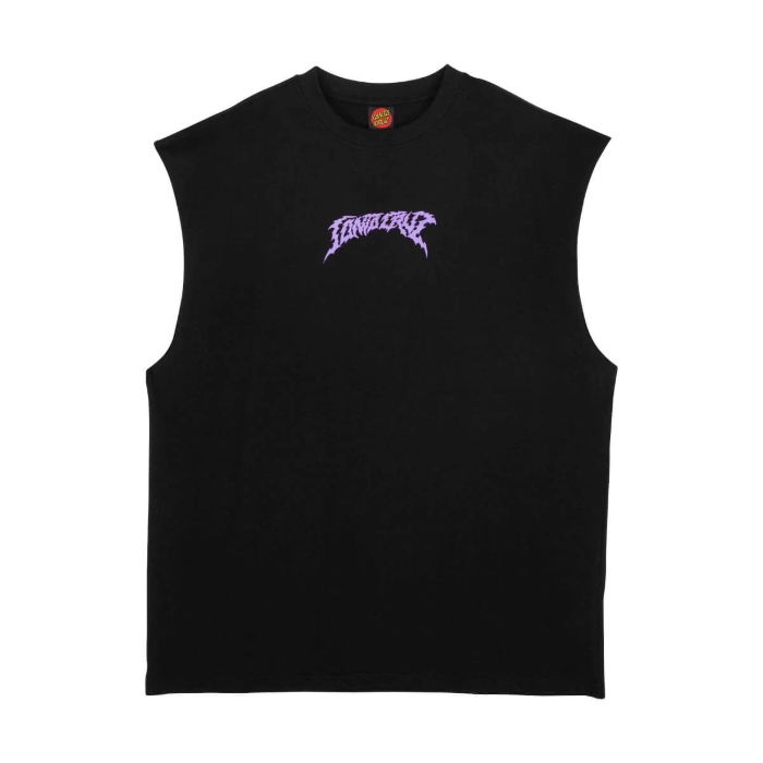 SANTA CRUZ OUT OF TIME TANK BLACK L