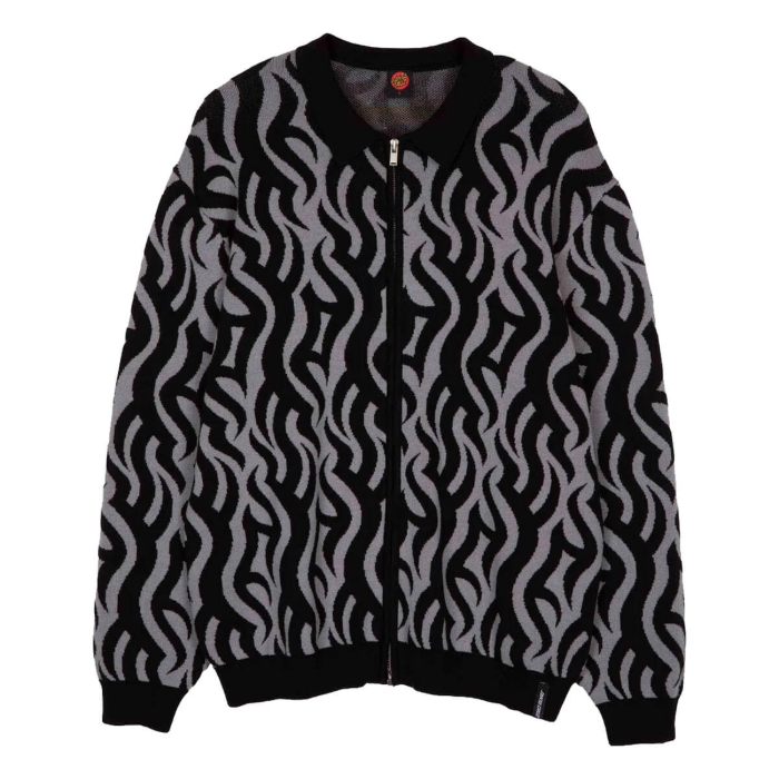 SANTA CRUZ HARMON ZIP CARDIGAN DRESSEN TRIBAL L